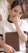 超美运动体操制服短裤线条感少女薄荷室内写真图片