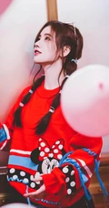 美女明星鞠婧祎魅力笑容专属精美手机桌面
