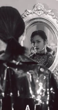 安悦溪妩媚图片，安悦溪复古胶片色气质妩媚杂志写真图片