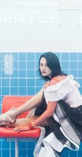 安悦溪妩媚图片，安悦溪复古胶片色气质妩媚杂志写真图片
