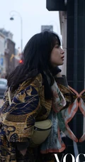 李梦《VOGUE服饰与美容》杂志写真图片