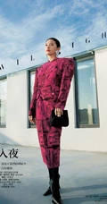 章若楠气质代言某品牌时尚魅力杂志写真图集