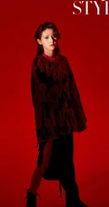 张予曦时尚酷美百变造型登《STYLE》杂志写真图片