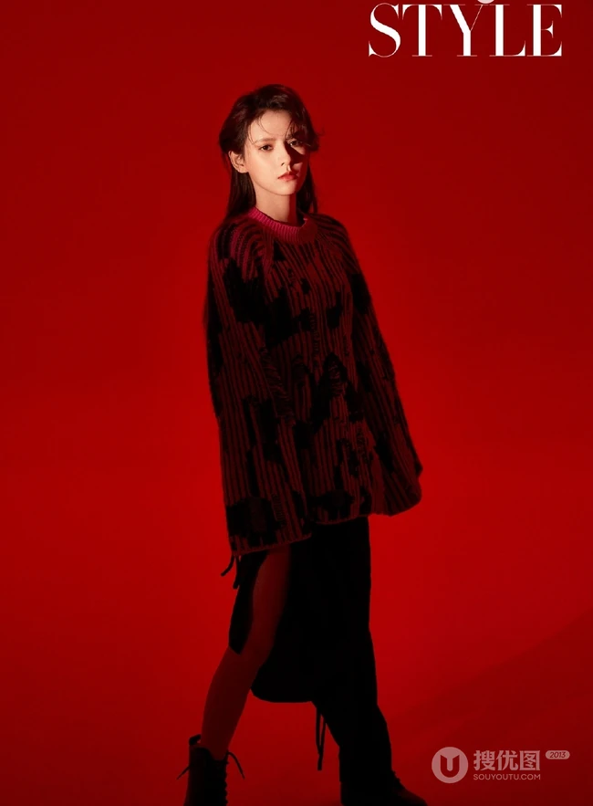 张予曦时尚酷美百变造型登《STYLE》杂志写真图片