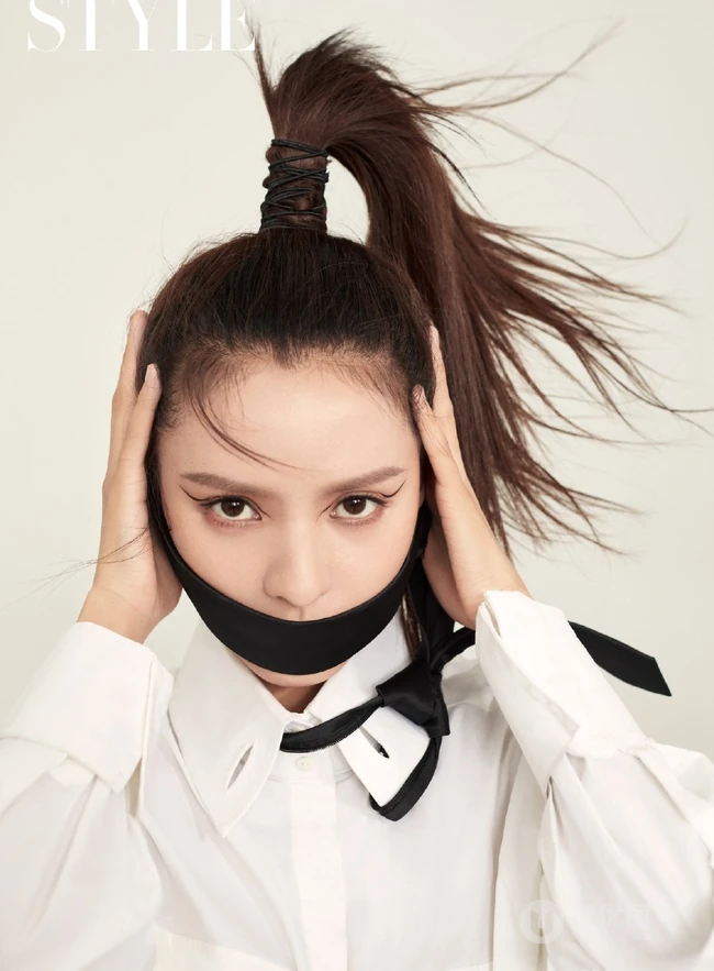 张予曦时尚酷美百变造型登《STYLE》杂志写真图片