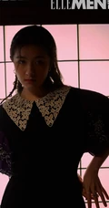 李兰迪柔美气质复古《ELLEMEN新青年》杂志写真大片
