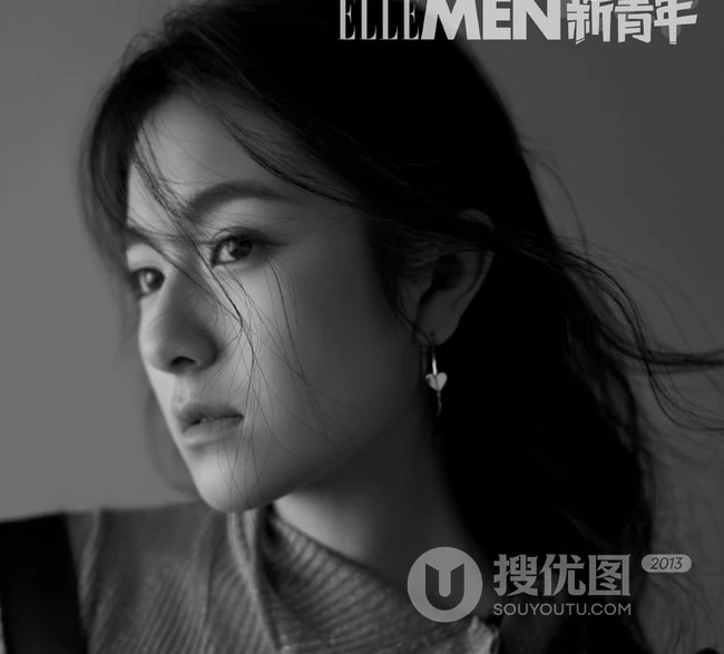 李兰迪柔美气质复古《ELLEMEN新青年》杂志写真大片