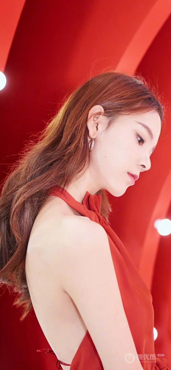 三月美女明星手机壁纸推荐-陈瑶2K屏手机背景