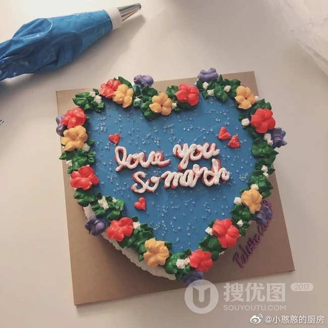 生日快乐，创意的欧式图画涂鸦生日蛋糕作品 第8张