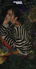 angelababy梦幻花园个性写真，化身丛林绿枝中捕捉生命的花匠