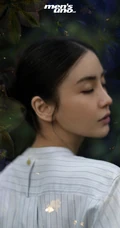 angelababy梦幻花园个性写真，化身丛林绿枝中捕捉生命的花匠
