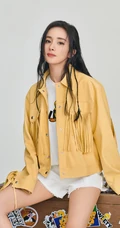 杨幂穿搭指南酷美写真图片，尽显青春时尚百变魅力