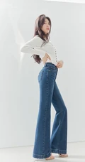 韩国气质女生裴秀智牛仔裤系列柔美动人写真图片