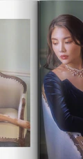 徐冬冬气质妩媚V领长裙礼服弹钢琴写真图片