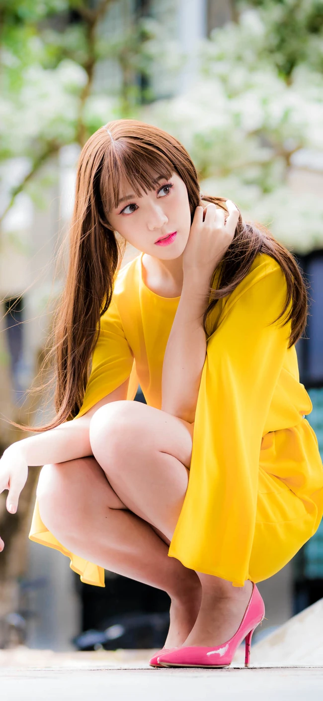 邻家小姐姐型清纯美女高清手机壁纸套图