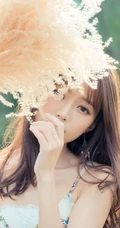 和风大眼长发等各类美女小姐姐手机背景图片