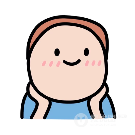 卡通土拨鼠粉红可爱兔创意男左女右头像图片