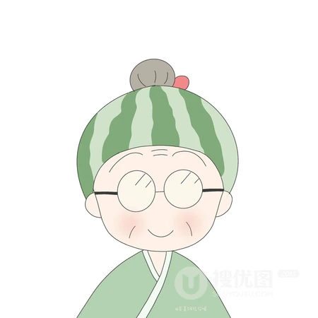 卡通土拨鼠粉红可爱兔创意男左女右头像图片