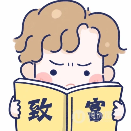 搞笑可爱的卡通小人男女生情侣创意头像一对