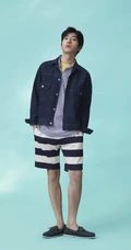 井柏然阳光个性春装写真图片，教你穿衣搭配，打造个性时尚