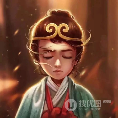 周星驰大话西游头像，卡通版大话西游至尊宝紫霞情侣头像，渣头像