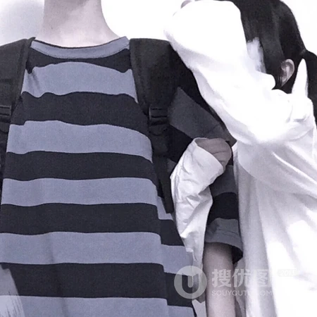 时尚男女生情侣内涵头像，情侣一人一半真人头像