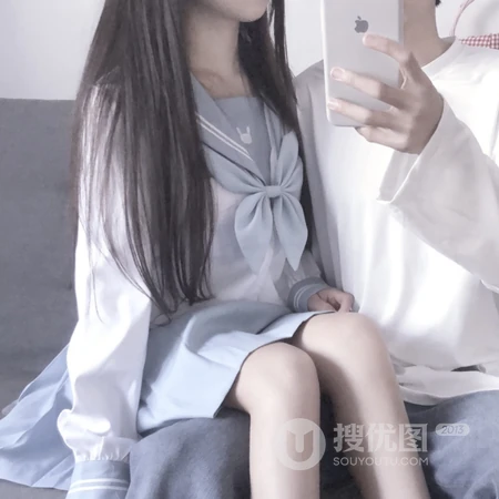 时尚男女生情侣内涵头像，情侣一人一半真人头像