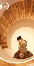 杨采钰《sofigaro中文版》电子杂志复古写真封面图片
