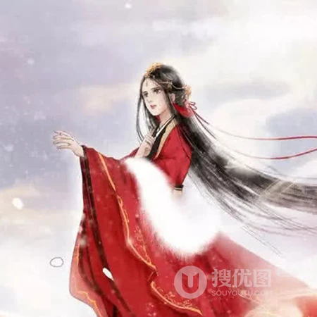 手绘古风女生头像，古代美人头像下载