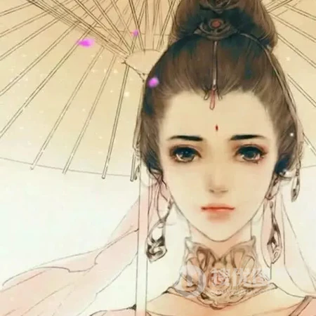 手绘古风女生头像，古代美人头像下载
