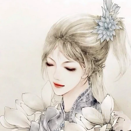 手绘古风女生头像，古代美人头像下载