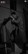 何晟铭胡子拉碴造型，搭配多套服饰，尽显硬朗个性杂志写真图片