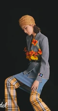 乔欣化身百花仙子登ELLEidol杂志写真，尽显少女风情，复古而浪漫