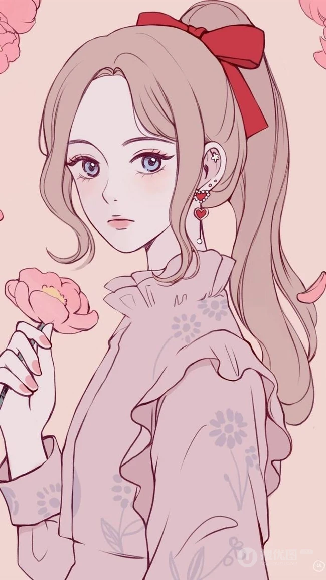 时尚魅力都市女生穿搭清新清新手绘漫画图片图集