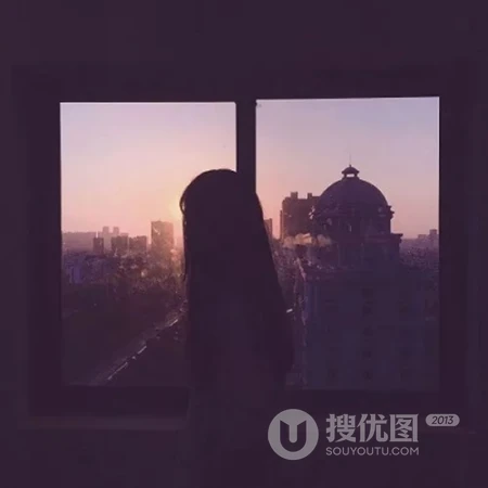 侧颜不露脸唯美意境暗系一左一右恩爱情侣配对头像图片