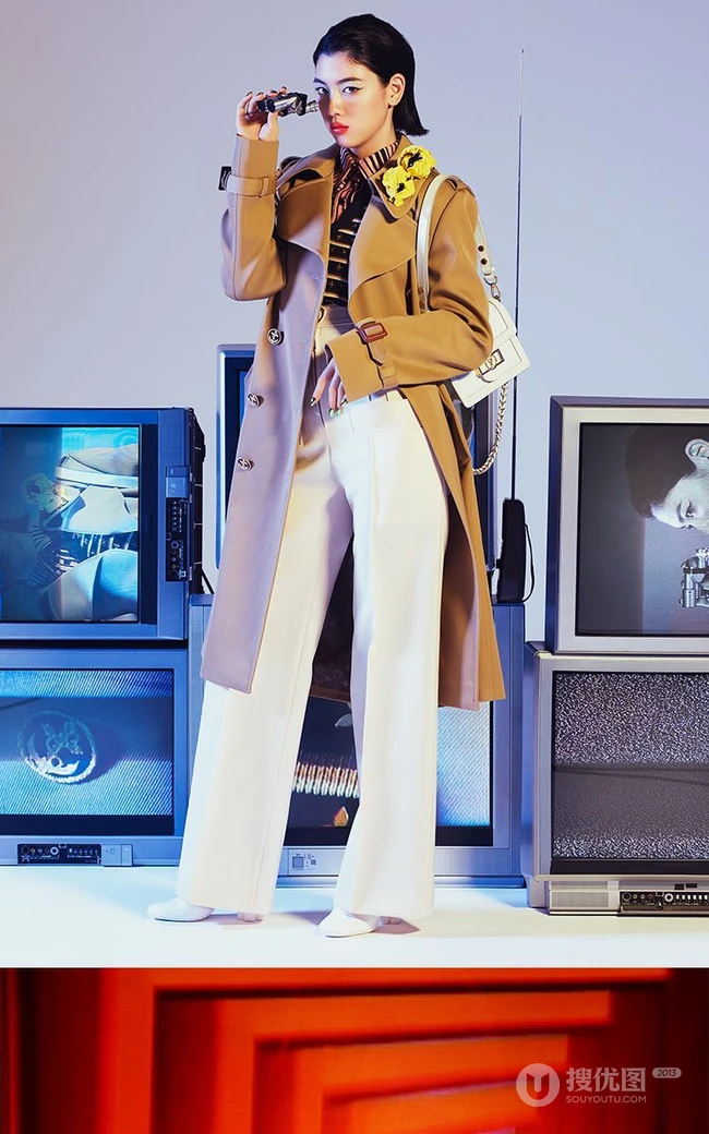 三吉彩花气质复古大胆艺术杂志写真，浓艳打扮，化身柔女生郎