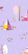 搞怪吃货女生，创意卡通图案女生手机壁纸3月23日推荐