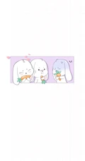 搞怪吃货女生，创意卡通图案女生手机壁纸3月23日推荐