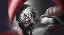 东京食尸鬼人物金木研酷帅面具高清电脑壁纸3月25日推荐