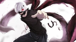 东京食尸鬼人物金木研酷帅面具高清电脑壁纸3月25日推荐