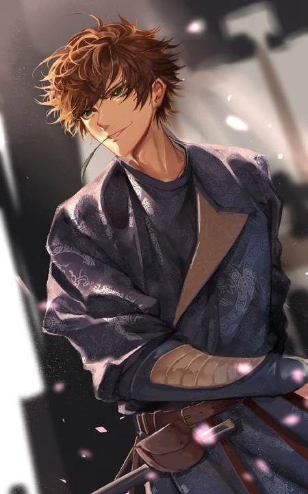 王者荣耀韩信，李白，夏侯惇等创意插画手机壁纸