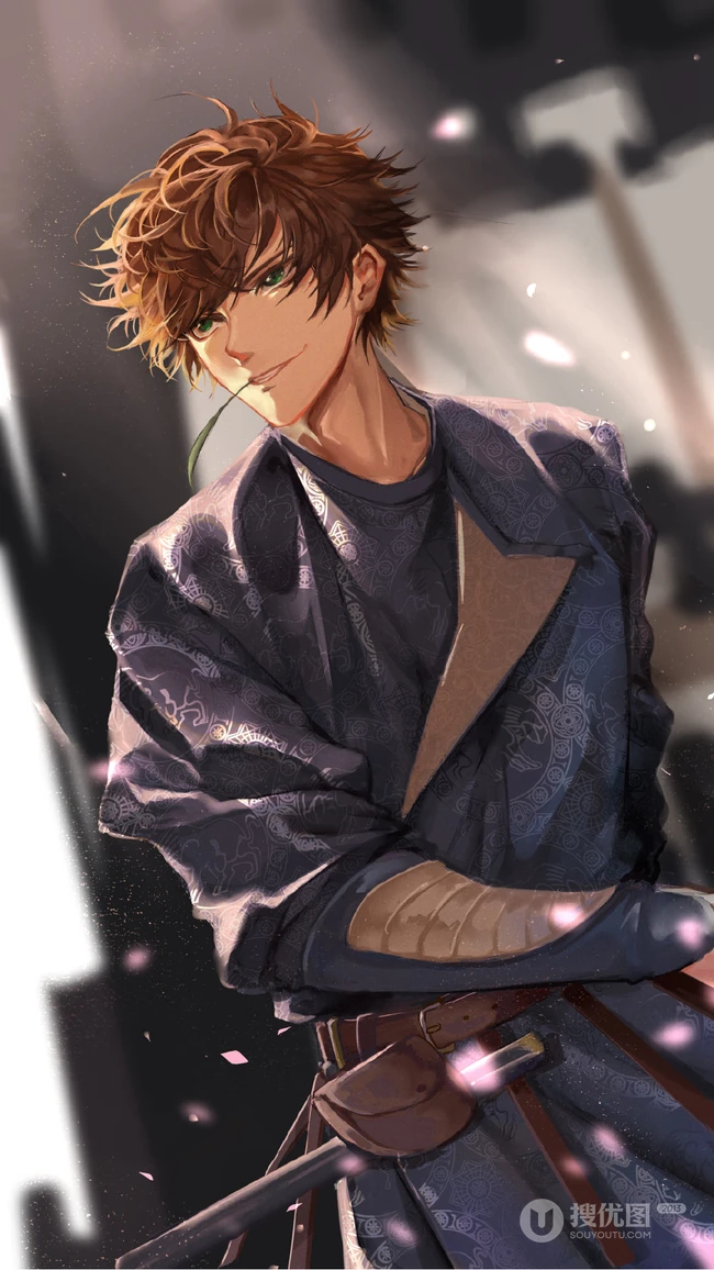 王者荣耀韩信，李白，夏侯惇等创意插画手机壁纸