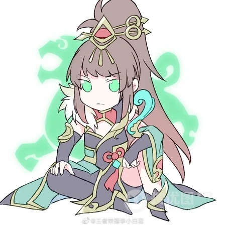 王者荣耀峡谷女英雄花木兰全皮肤手绘简笔画头像