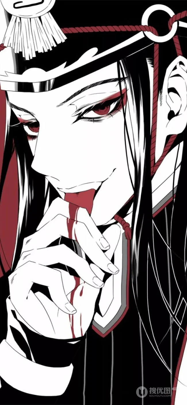 抖音热门影视人物&ldquo;黑白无常&rdquo;创意手绘壁纸3月25日