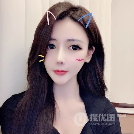 清纯长发酷酷的女生微信头像