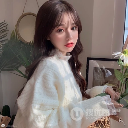 长发酷帅，气场十足的长发女生酷头像