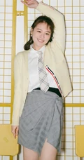 马思纯超活力可爱复古制服短裙魅力写真美图