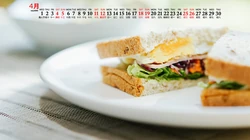 美味清新的水果，美食图片，2020年4月护眼美食日历壁纸图片