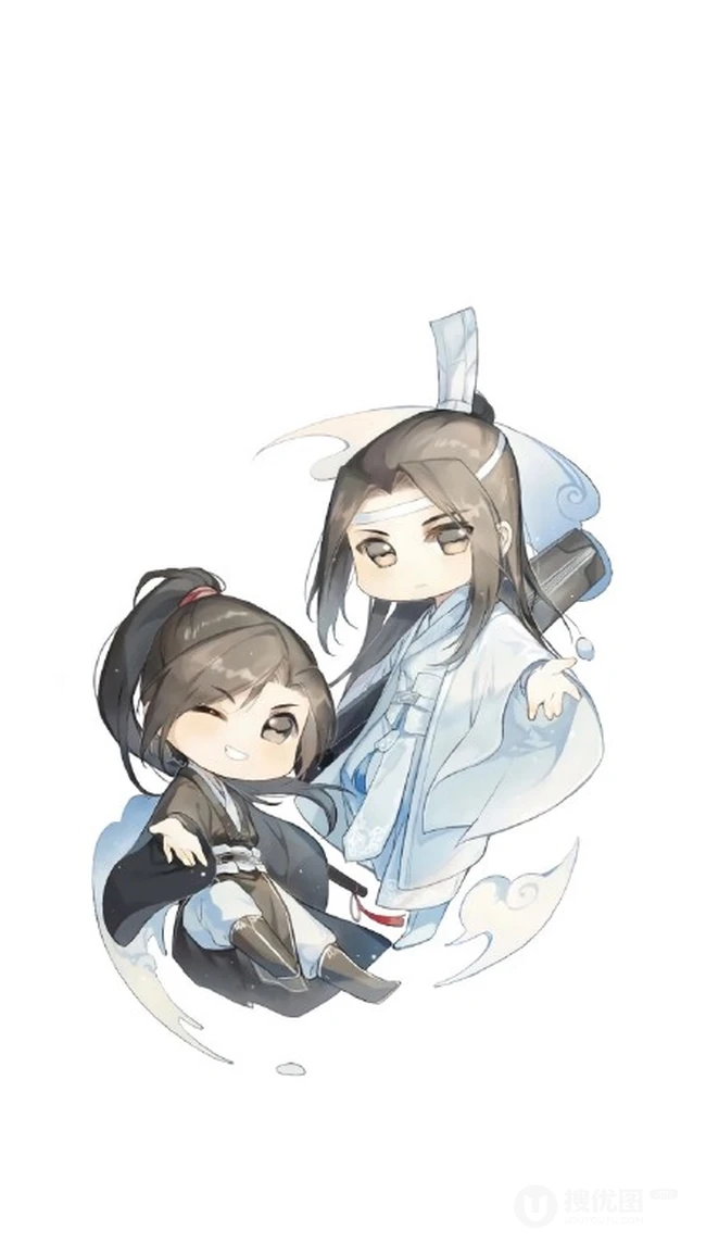 魔道祖师可爱Q版人物图片