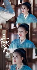 赵露思饰演电视剧《三千鸦杀》中人物覃川/阿满美丽可人图片